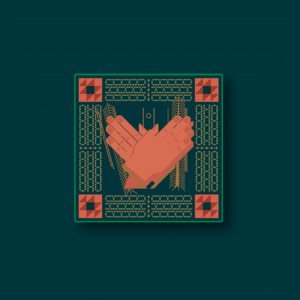 ملصق معدني عِزّنا بفزعتنا