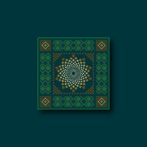 ملصق معدني عِزنّا برؤيتنا