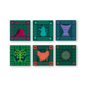 عرض 6 ملصقات معدنية "عِزنّا" – اليوم الوطني السعودي 95 | هدايا وطنية تذكارية